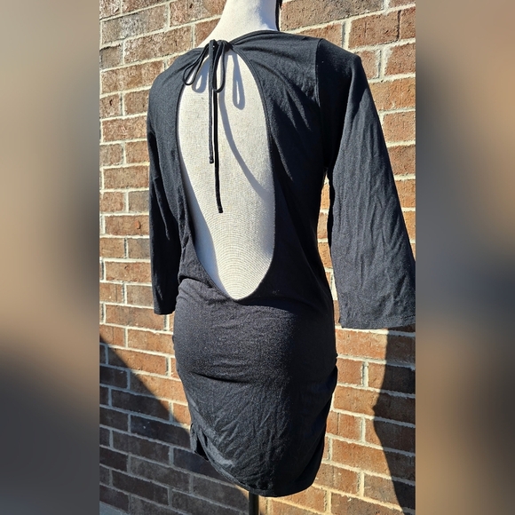 Trina Turk Open Back Mini Black - Picture 8 of 14